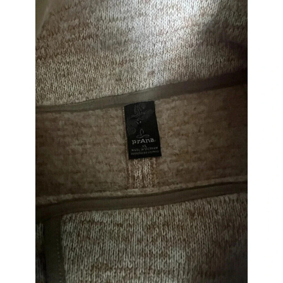 PrAna Tri Thermal Threads Tunic Sweater Womens Size XL High Neck‎ Fleece - Picture 4 of 6